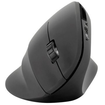 Speedlink PIAVO Vertical Wireless Mouse Maus Vertikal Mäuse (Vertikal Ergonomisch Vorbeugung von Handschäden 5 Tasten)