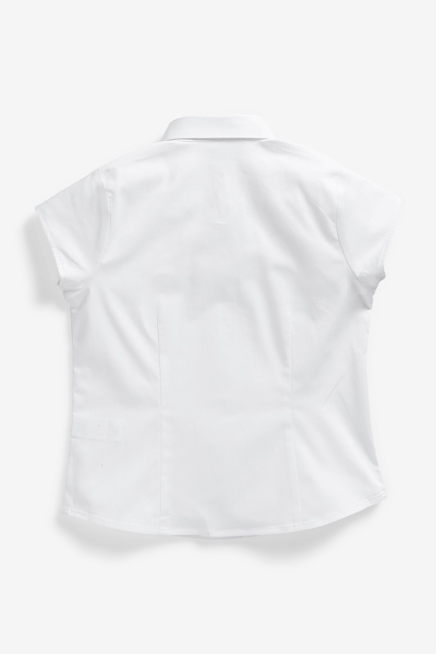 Baumwolle Next Premium-Schulhemden mit Kurzarmbluse (2-tlg) Kurzärmelige 2