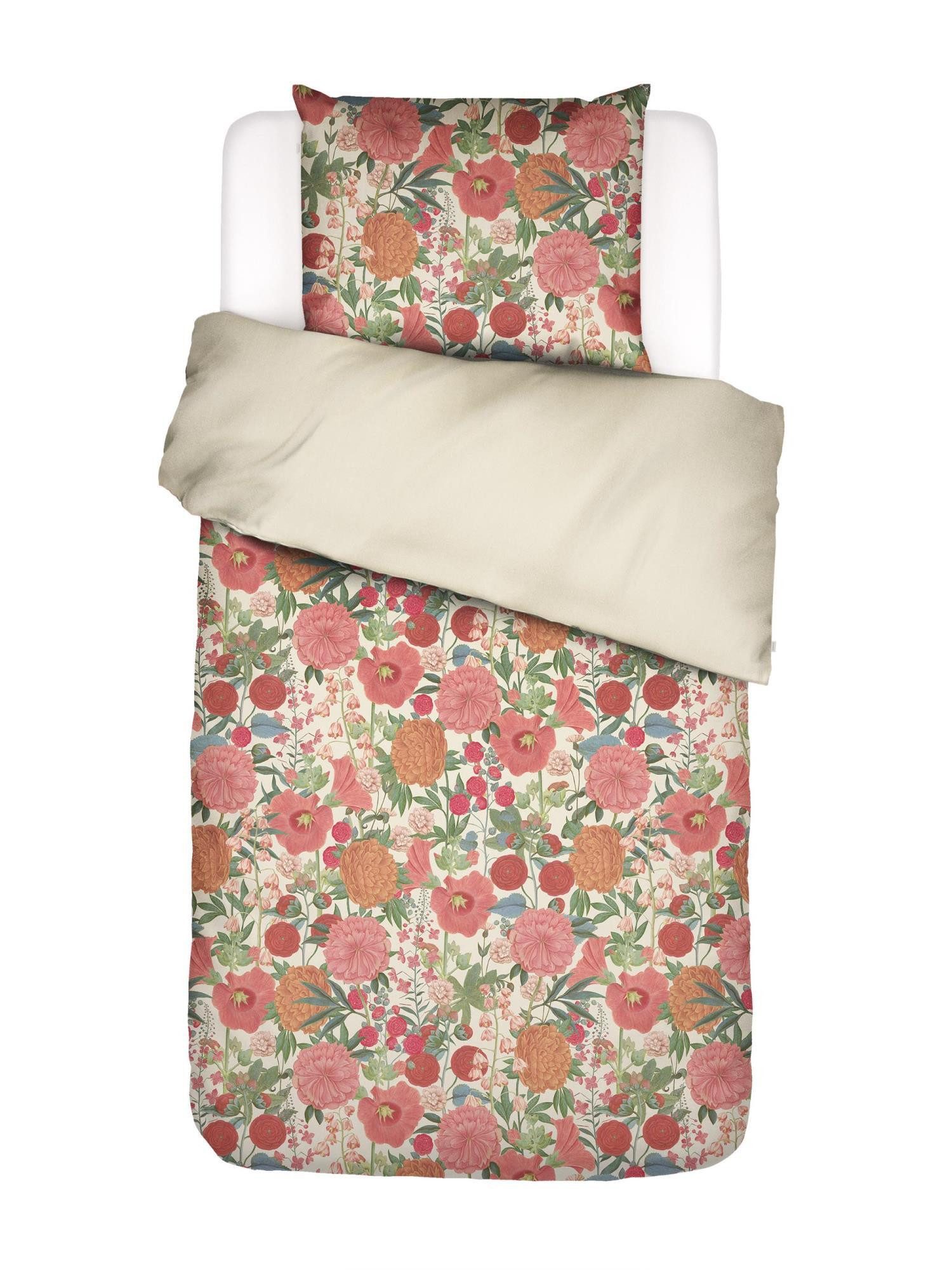 Essenza Bettwäsche Florentien, Satin, 2 teilig, mit floralem Muster