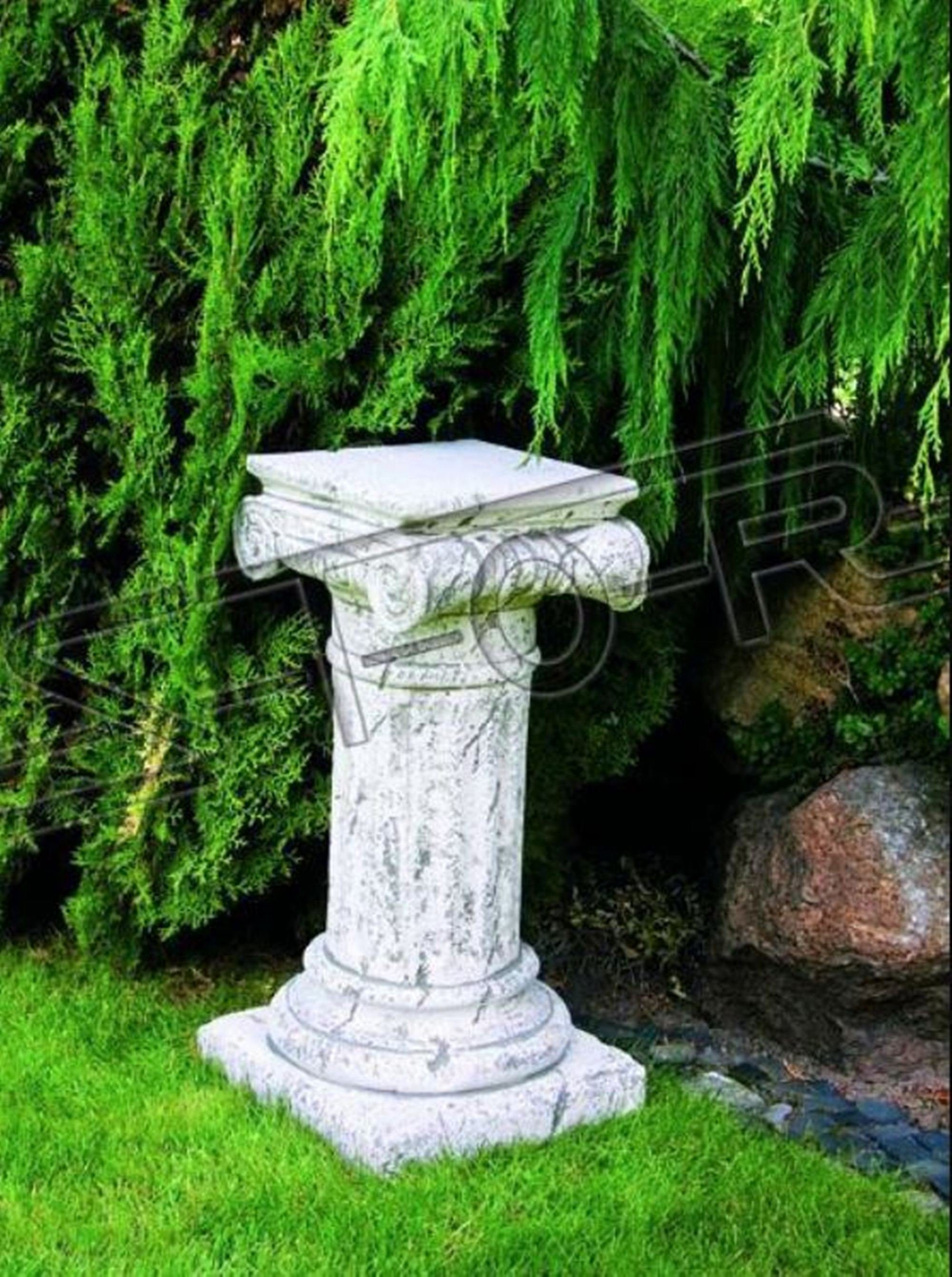 JVmoebel Ständer Säulen Blumenständer Sockel Römische Antik Skulptur Stein Säule Stil