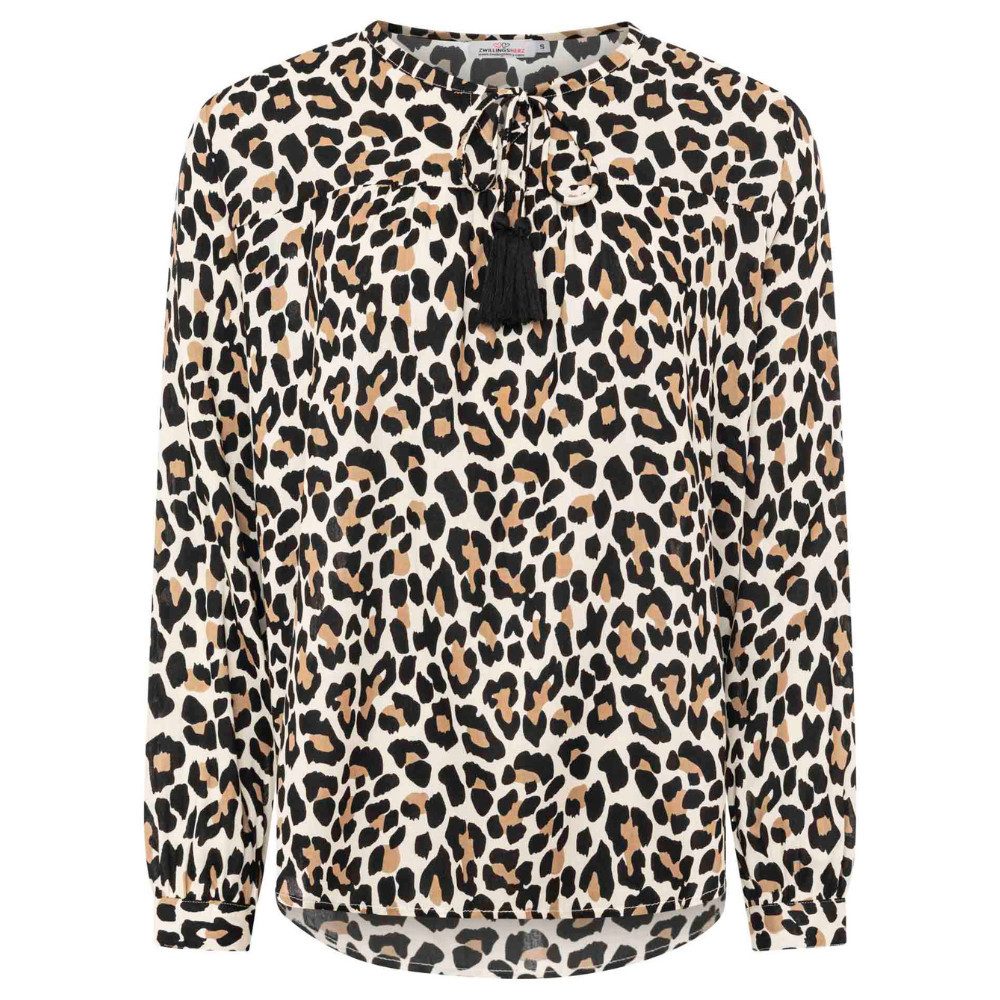 Zwillingsherz Langarmbluse Zwillingsherz Bluse Classic Leo günstig online kaufen