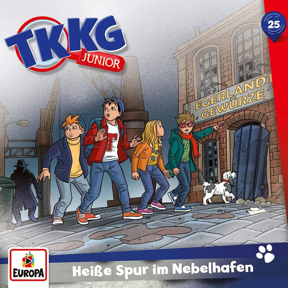 United Soft Media Hörspiel TKKG Junior 25: Heiße Spur im Nebelhafen