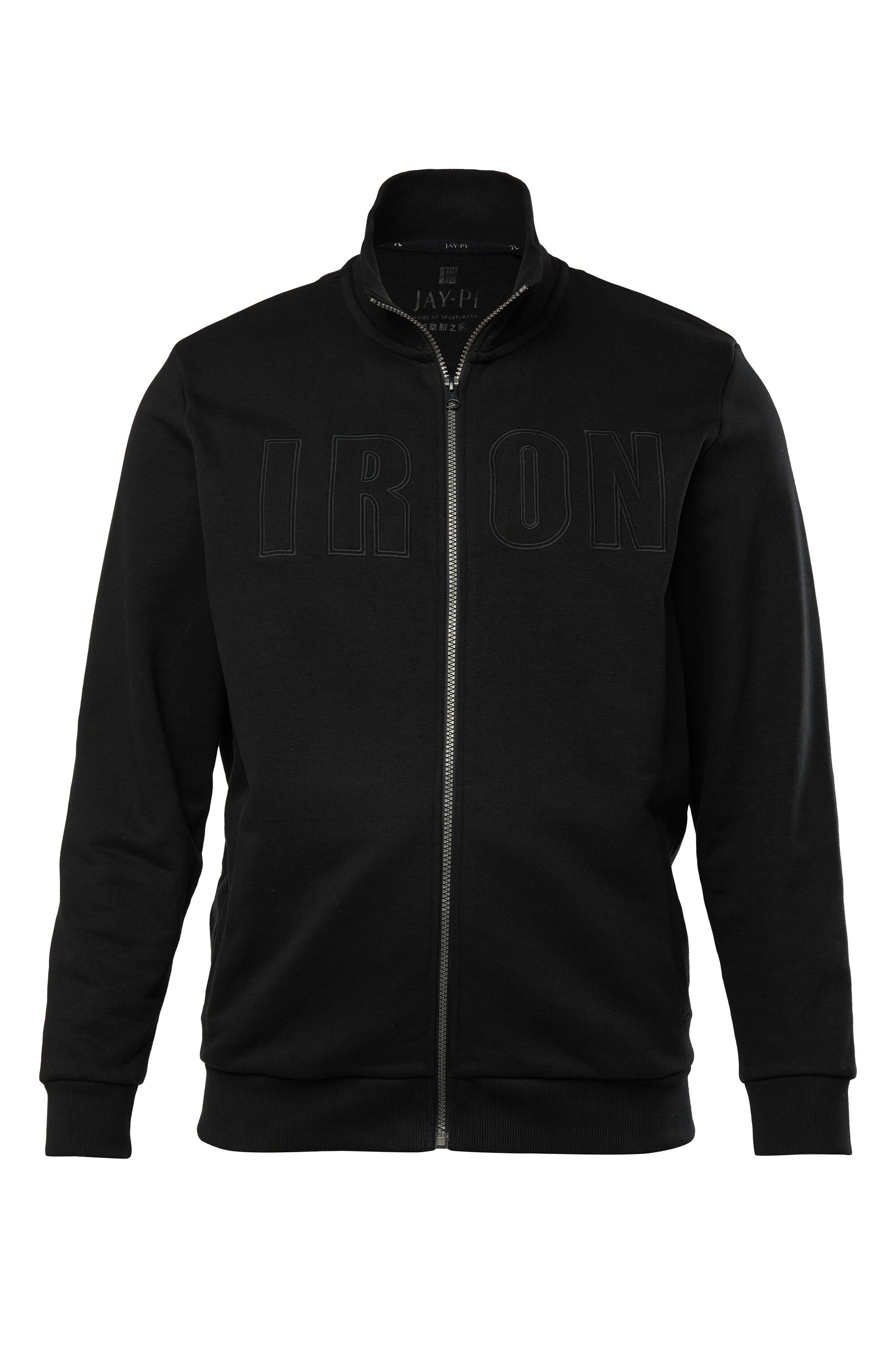 Fleecejacke Sweatjacke Bauchfit Fitness Badges