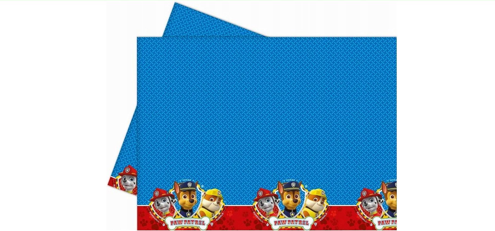 Festivalartikel Tischdecke PAW Patrol Geburtstagsfeier Folien-Tischdecke 120x180cm