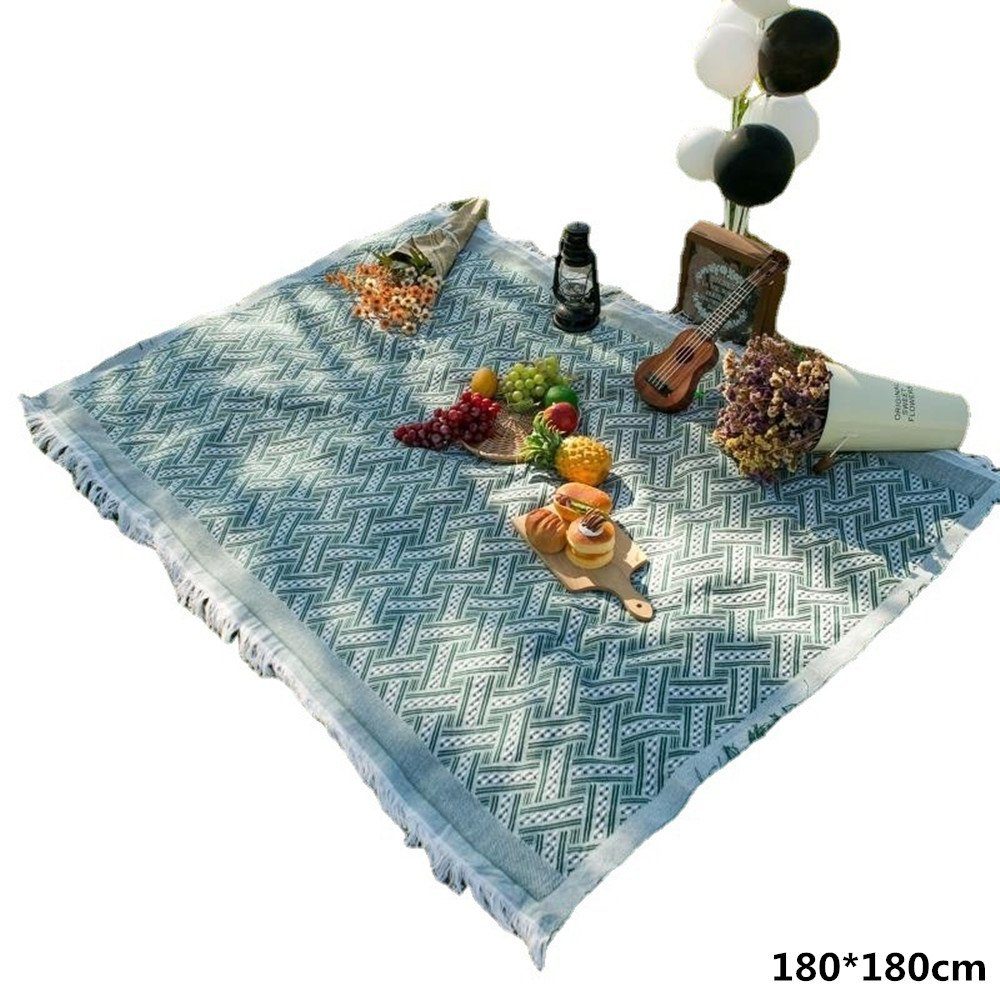 Wohndecke Picknickdecke,In- Outdoor-Teppich,Stranddecke Sandfrei,Picnic Blanket, XDeer, Picnic Decke Waschbar Outdoor Campingdecke Balkon
