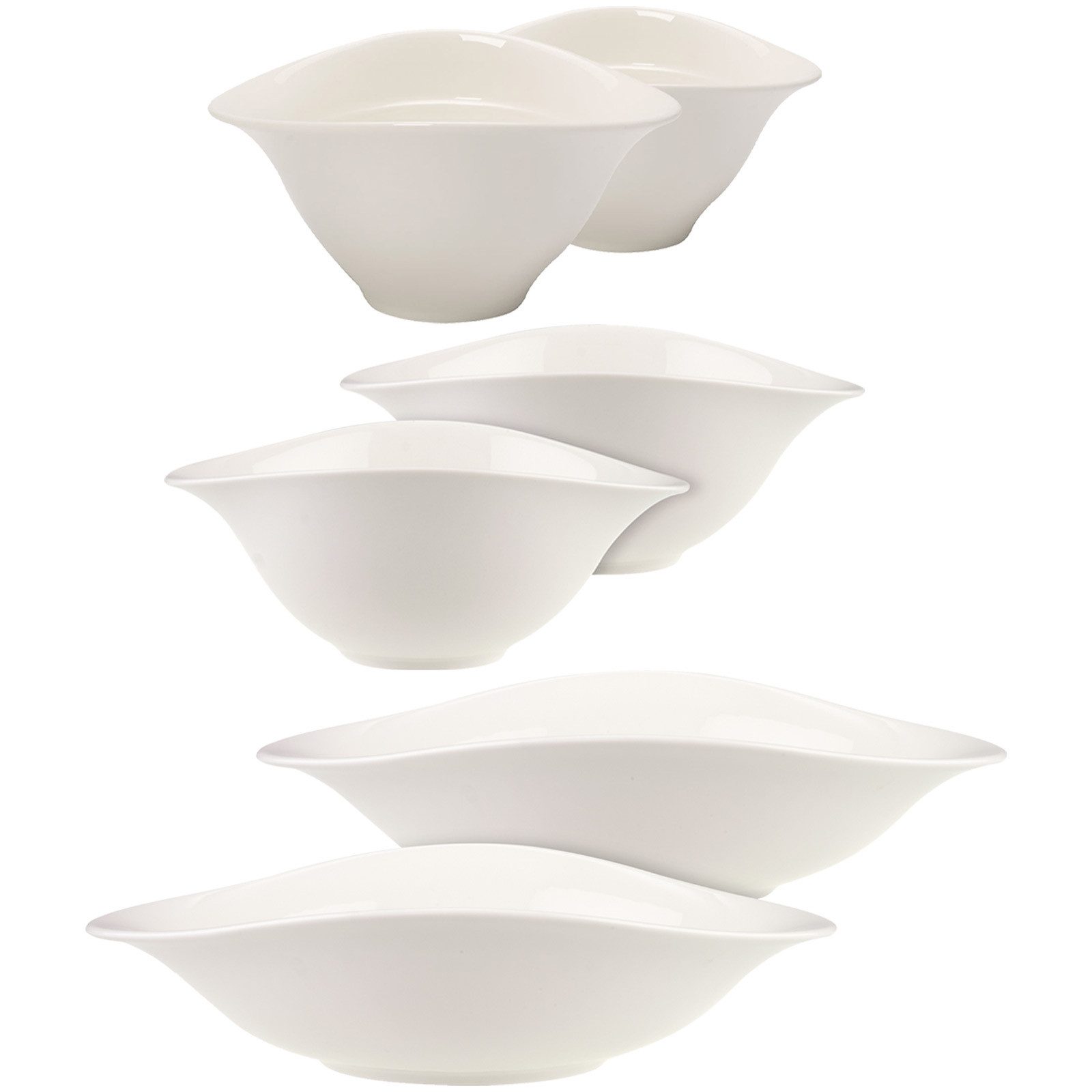 Kombiservice Vapiano Schalen-Trio 6er Set