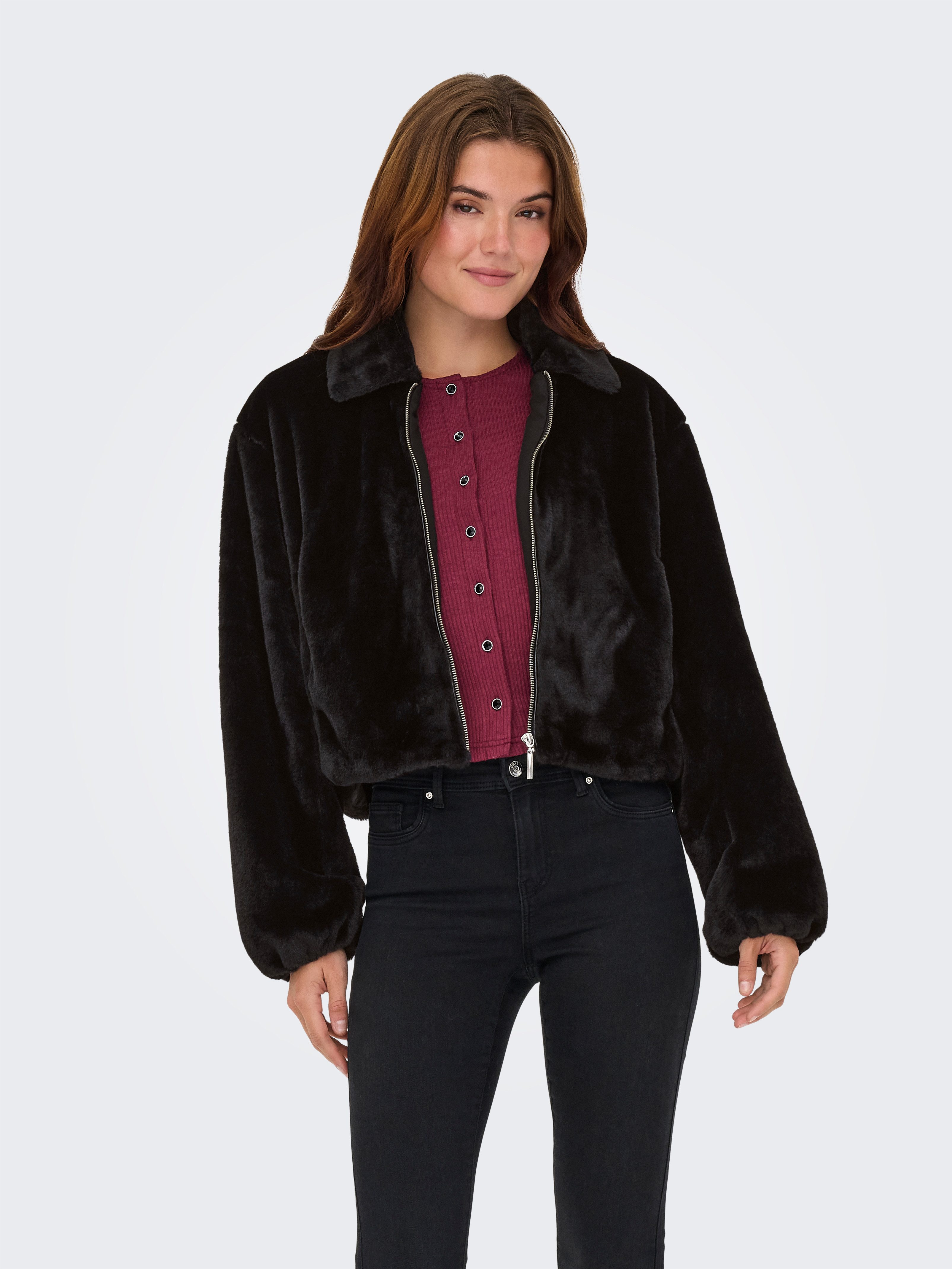 ONLY Plüschjacke ONLDANA LIFE FAUX FUR günstig online kaufen