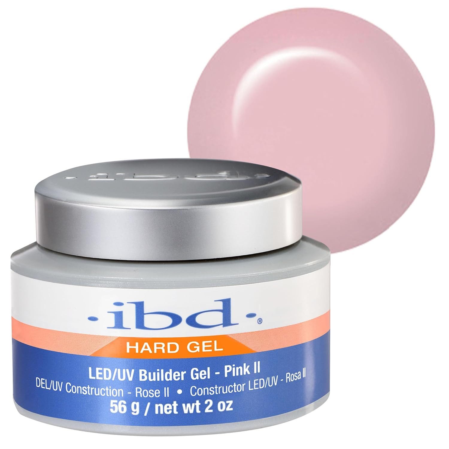 IBD UV-Gel IBD LED/UV Builder Gel Pink II Premium Nagelaufbau 56 g