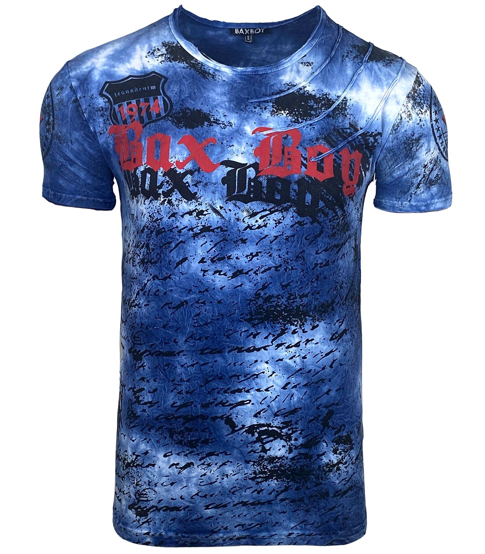 Baxboy T-Shirt Baxboy Waschung T-Shirt mit günstig online kaufen