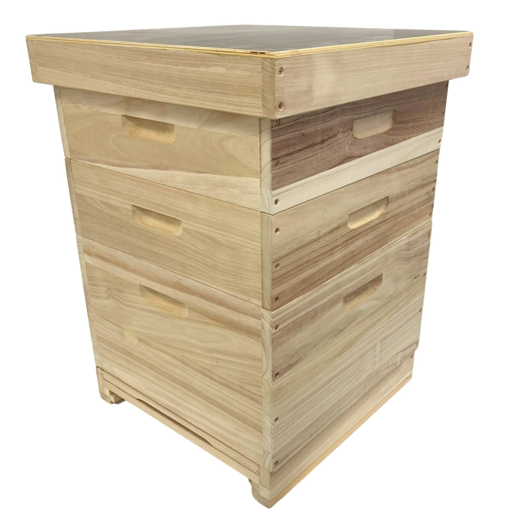 Bienenbeute 12er Dadant US Komplettbeute mit Varroaboden