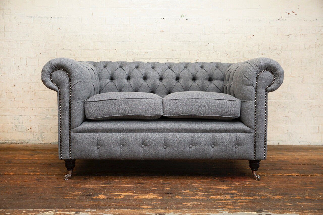 JVmoebel Chesterfield-Sofa, Chesterfield Sofa Couch klassische möbel Sofas Sitz Polster couchen