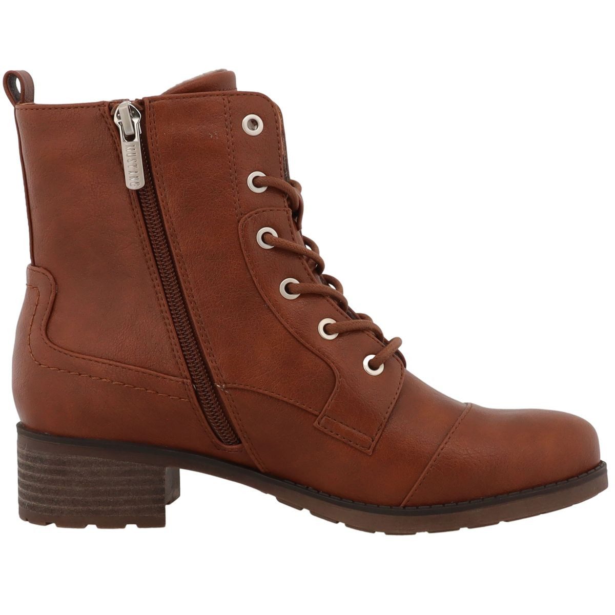 Mustang Shoes 15M0062011-cognac Stiefelette günstig online kaufen
