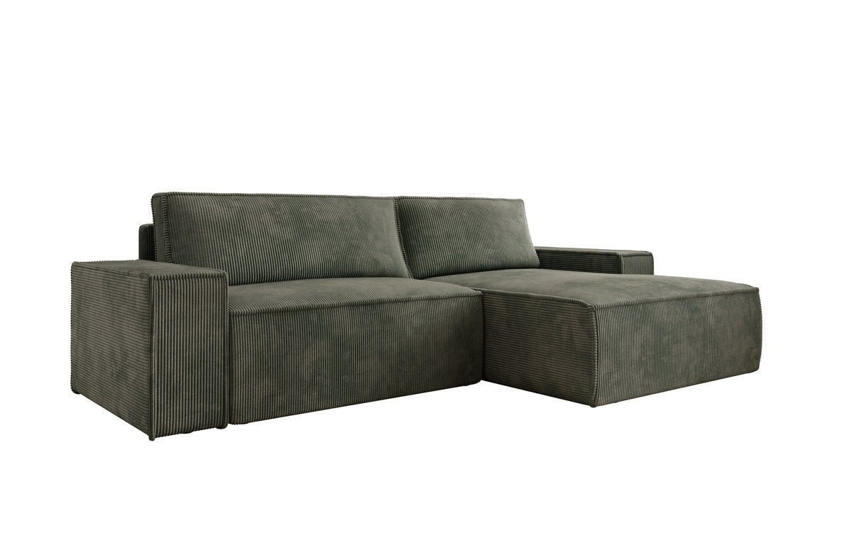 Luxusbetten24 Schlafsofa Designer Sofa Corino in Cord, mit Stauraum und Sch günstig online kaufen