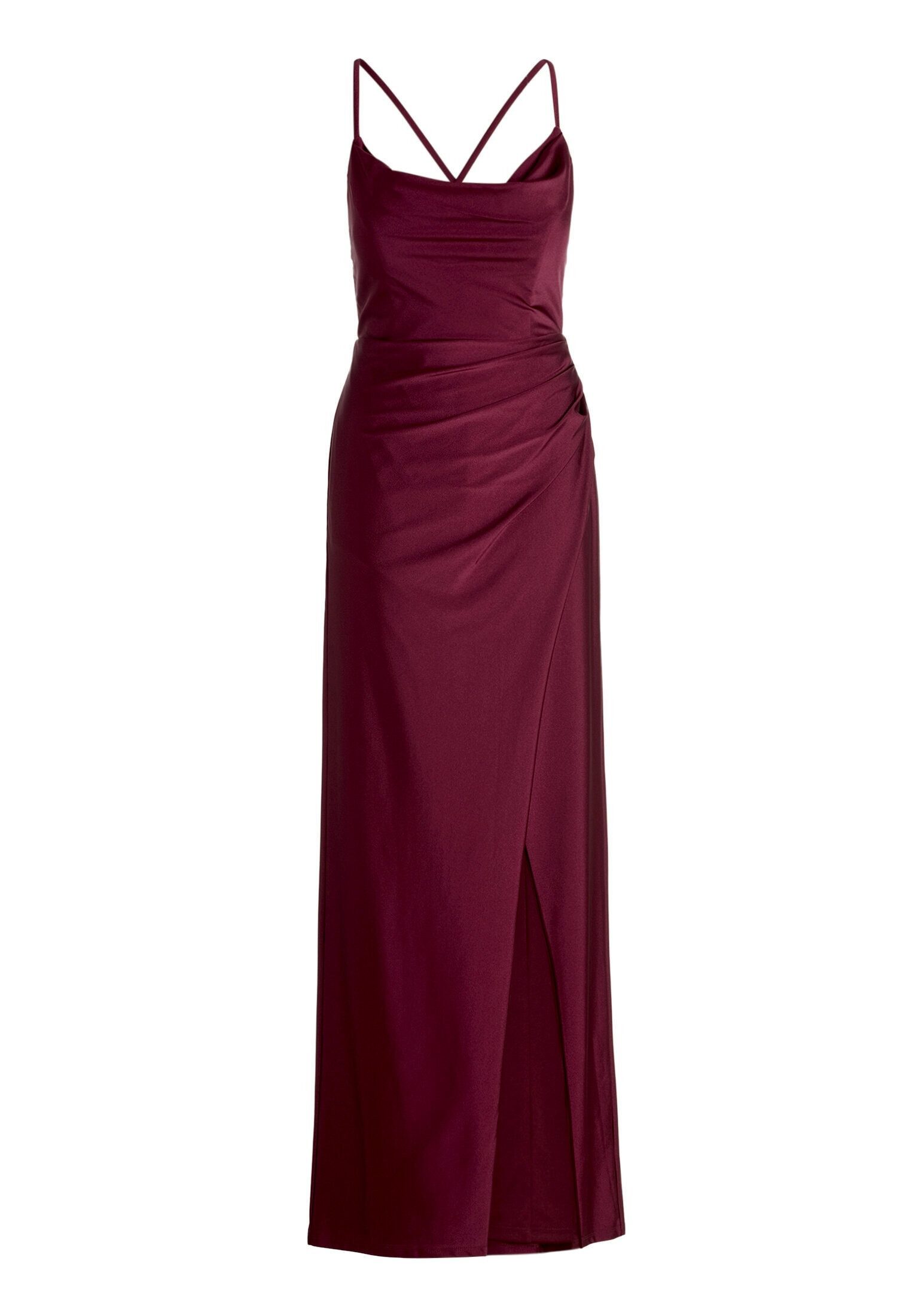 Vera Mont Abendkleid Damen figurbetont Schlitz