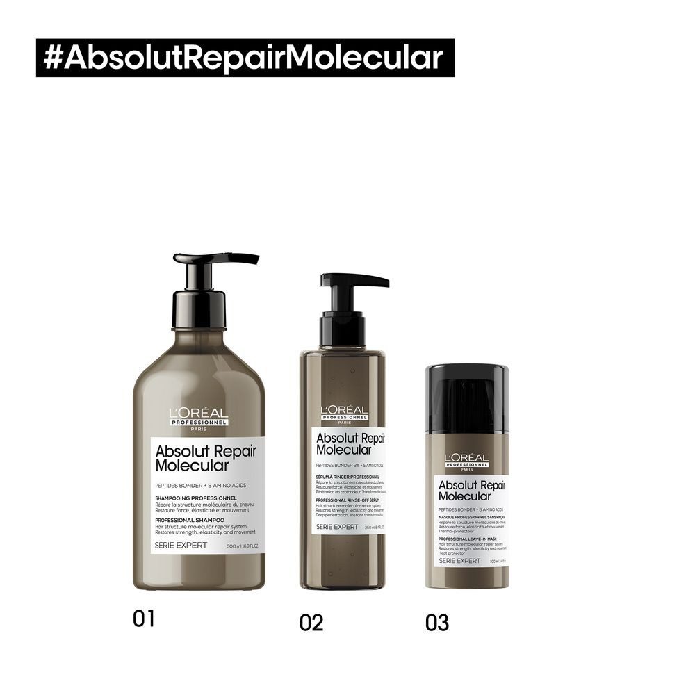 L'ORÉAL PROFESSIONNEL PARIS Haarshampoo Serie Expert Absolut Repair Molecular Shampoo 500 ml