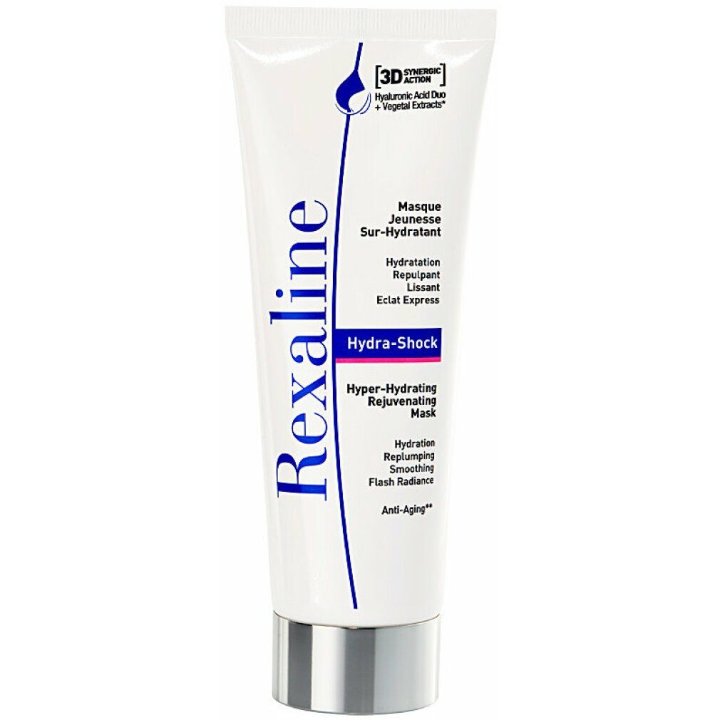 Rexaline Gesichtsmaske Rexaline Hydra Shock 3D Hyper - Hydrating Rejuvenating Mask 75 ml