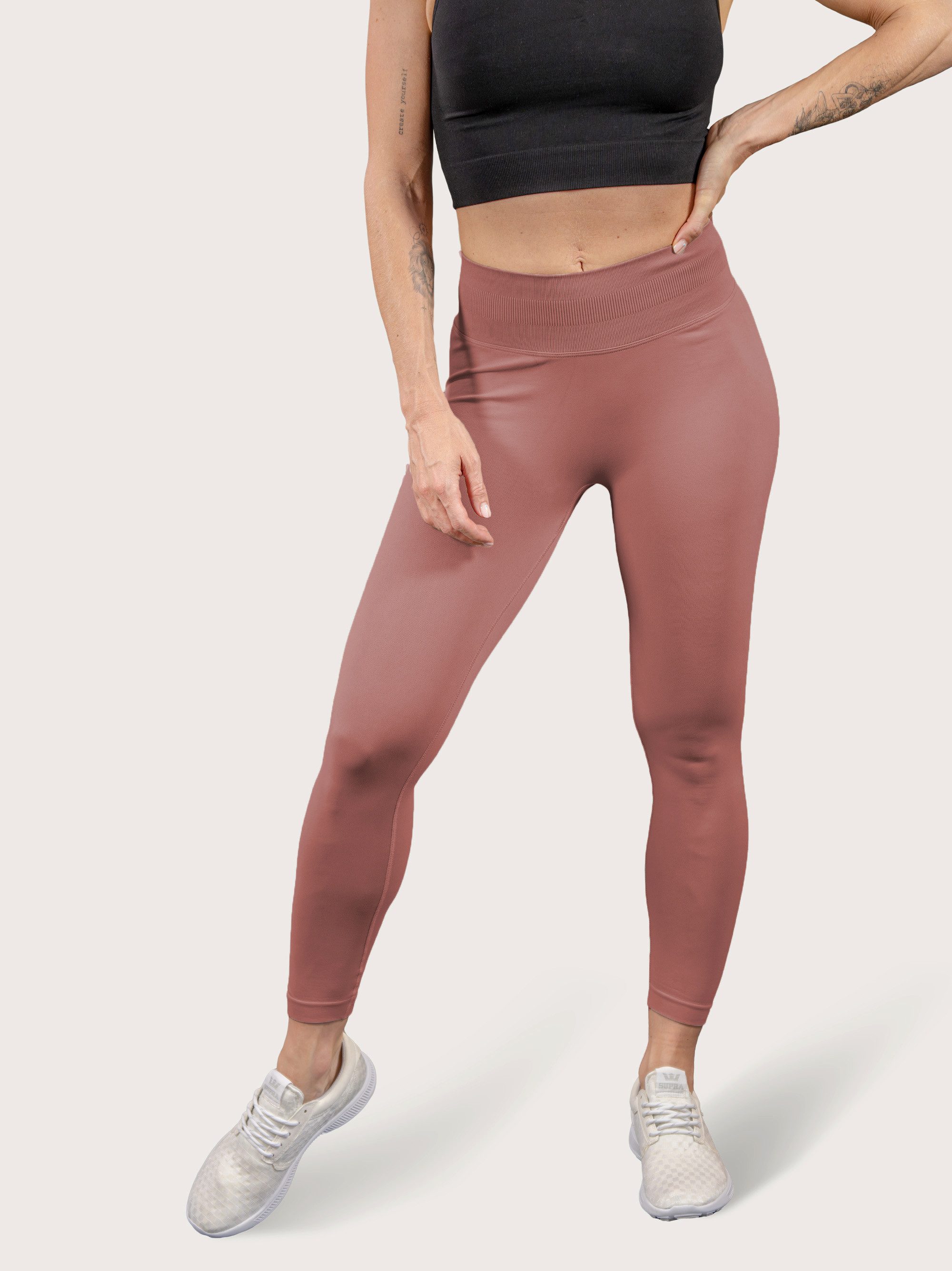 Strammer Max Performance® Highwaist Leggings Premium Scrunch Leggings