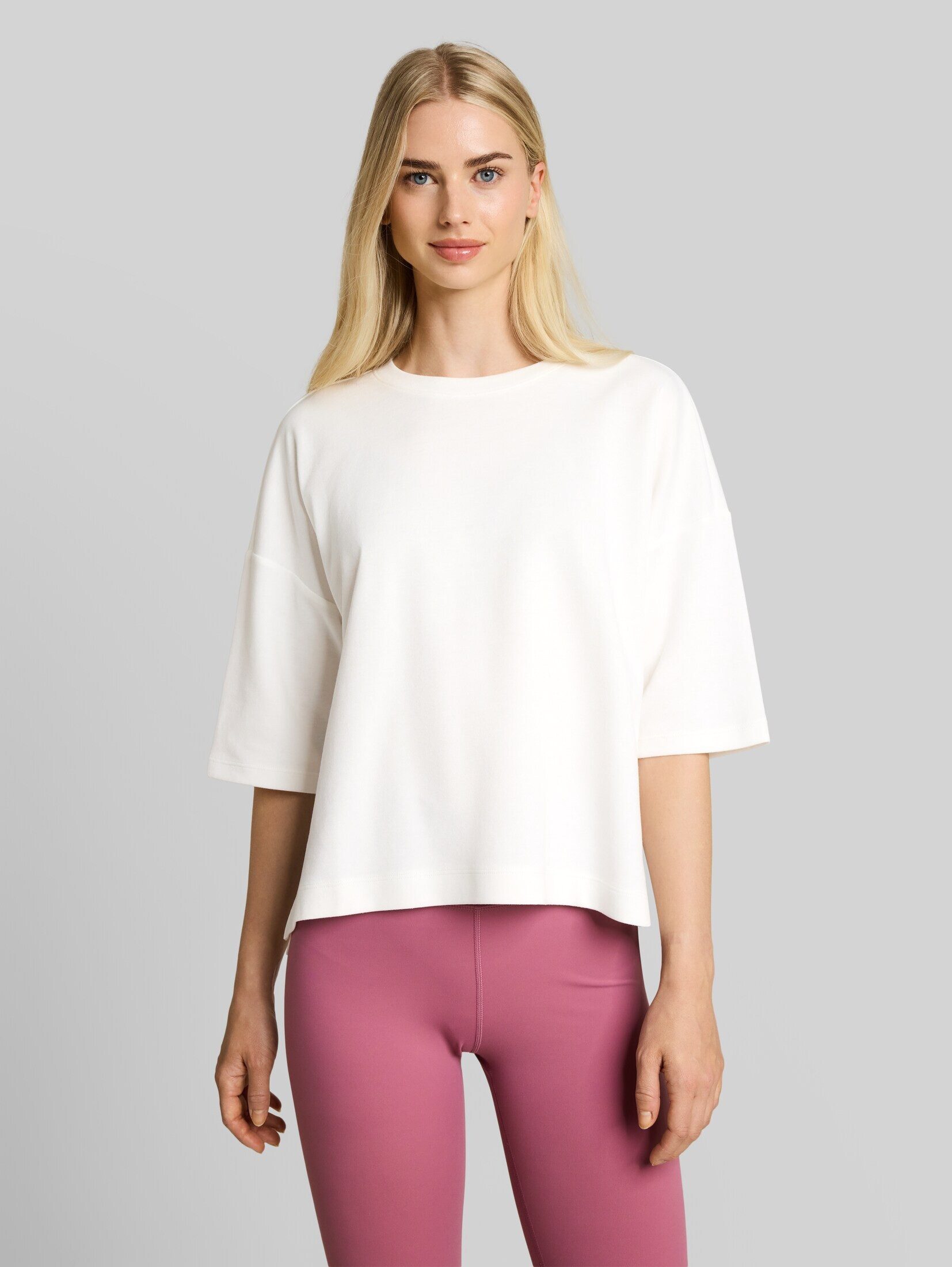 TOM TAILOR Denim T-Shirt T-Shirt (im Einserpack) Boxy Fit T-Shirt
