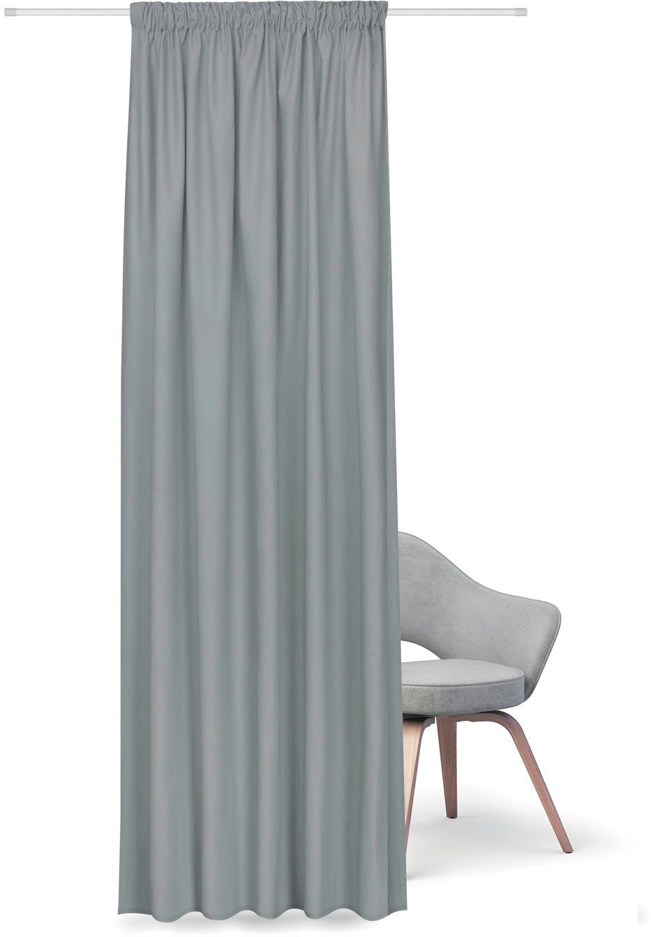 Feel of Nature Gardine Torben (1 St), Kräuselband, blickdicht, HxB: 245x140 günstig online kaufen