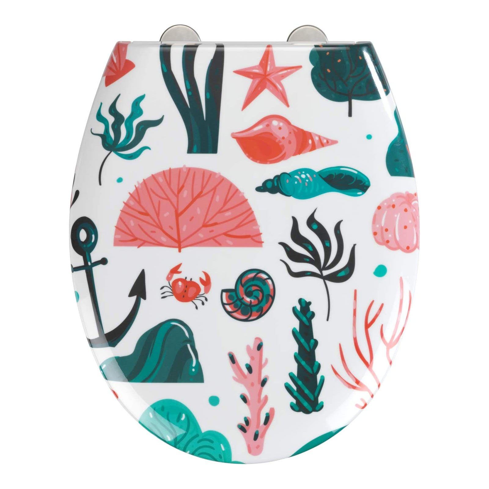 WENKO WC-Sitz Duroplast WC Toiletten Sitz Holiday (1-St), mit Absenkautomat günstig online kaufen