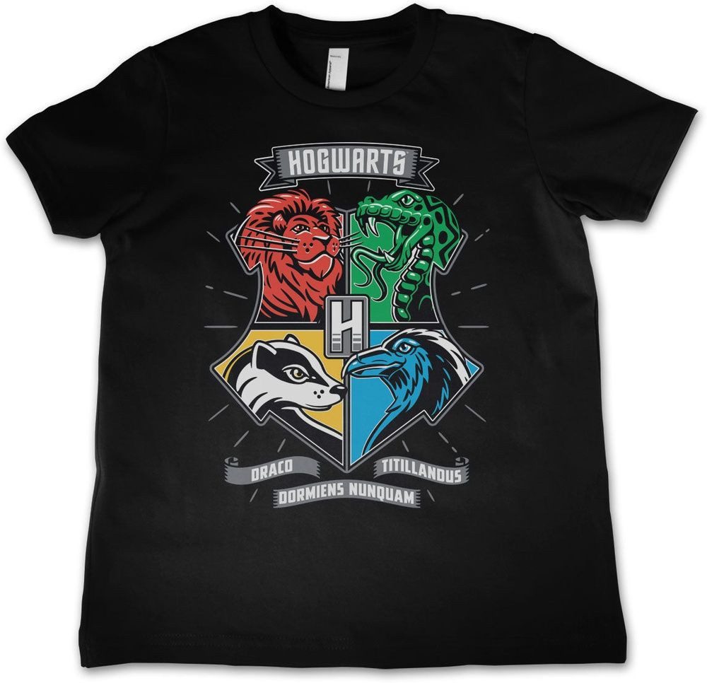 T-Shirt Harry Potter - Hogwarts Patch Kids Tee