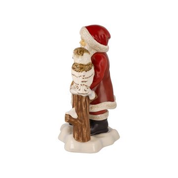 Goebel Weihnachtsmann Weihnachtsmann mit Schnee-Eule"Mein aufmerksamer Begleiter", mit Schnee-Eule