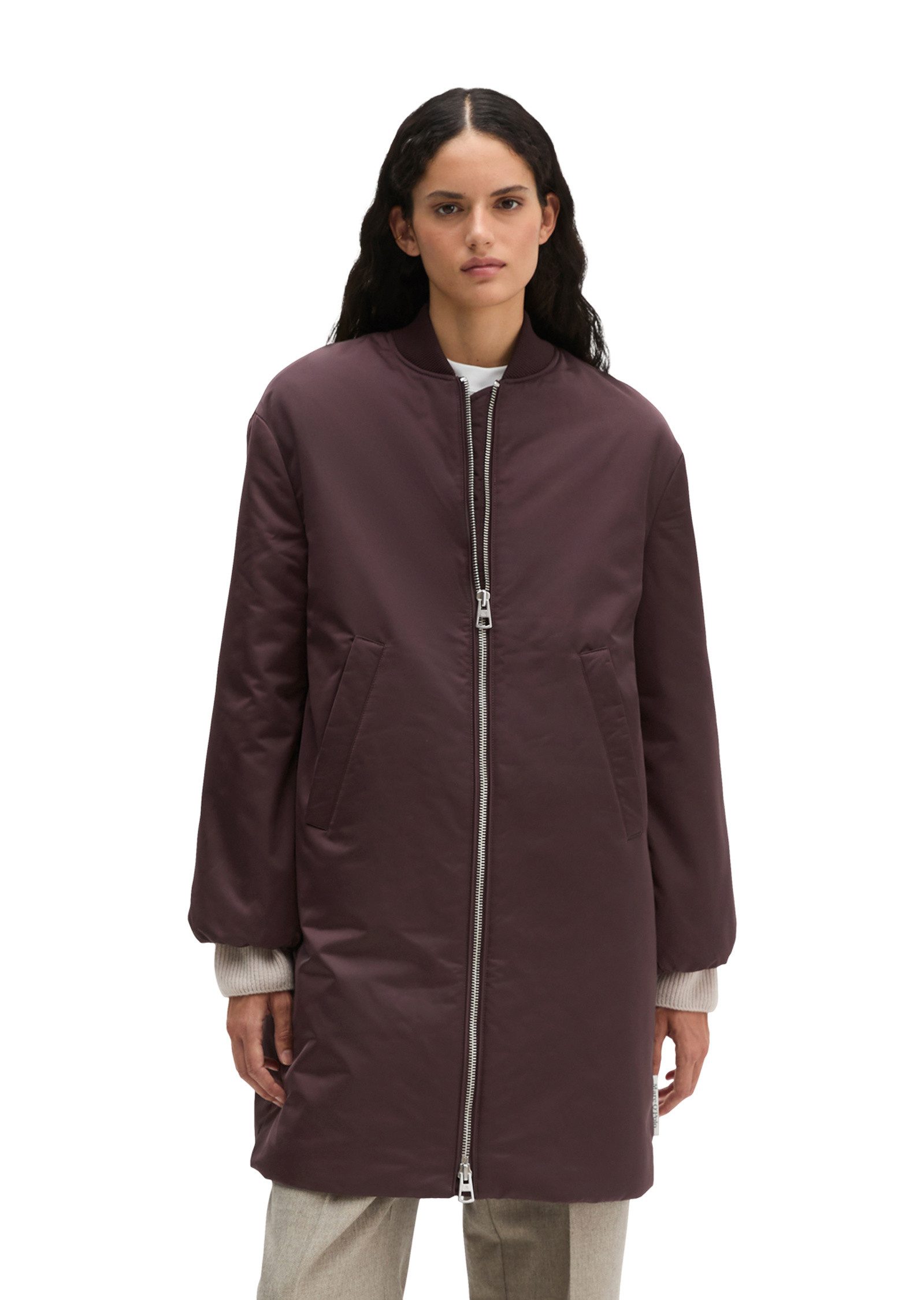 Marc O'Polo Kurzmantel aus recyceltem Polyester