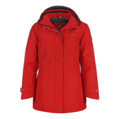 Coastguard Funktionsjacke Damen Outdoor-Jacke mit abnehmbarer Kapuze - wasserdicht atmungsaktiv