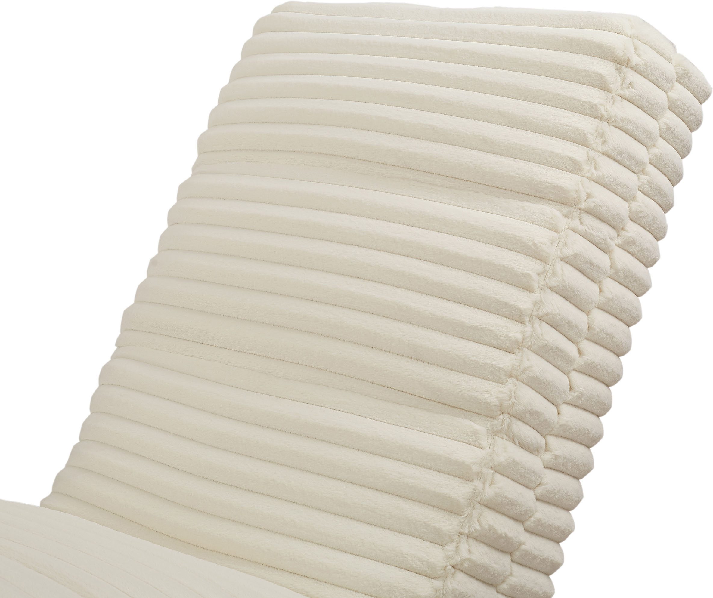 SalesFever Relaxliege Komfortable Relaxliege, Quergesteppt, Oeko-Tex zertifizierter Bezug, PFC-frei