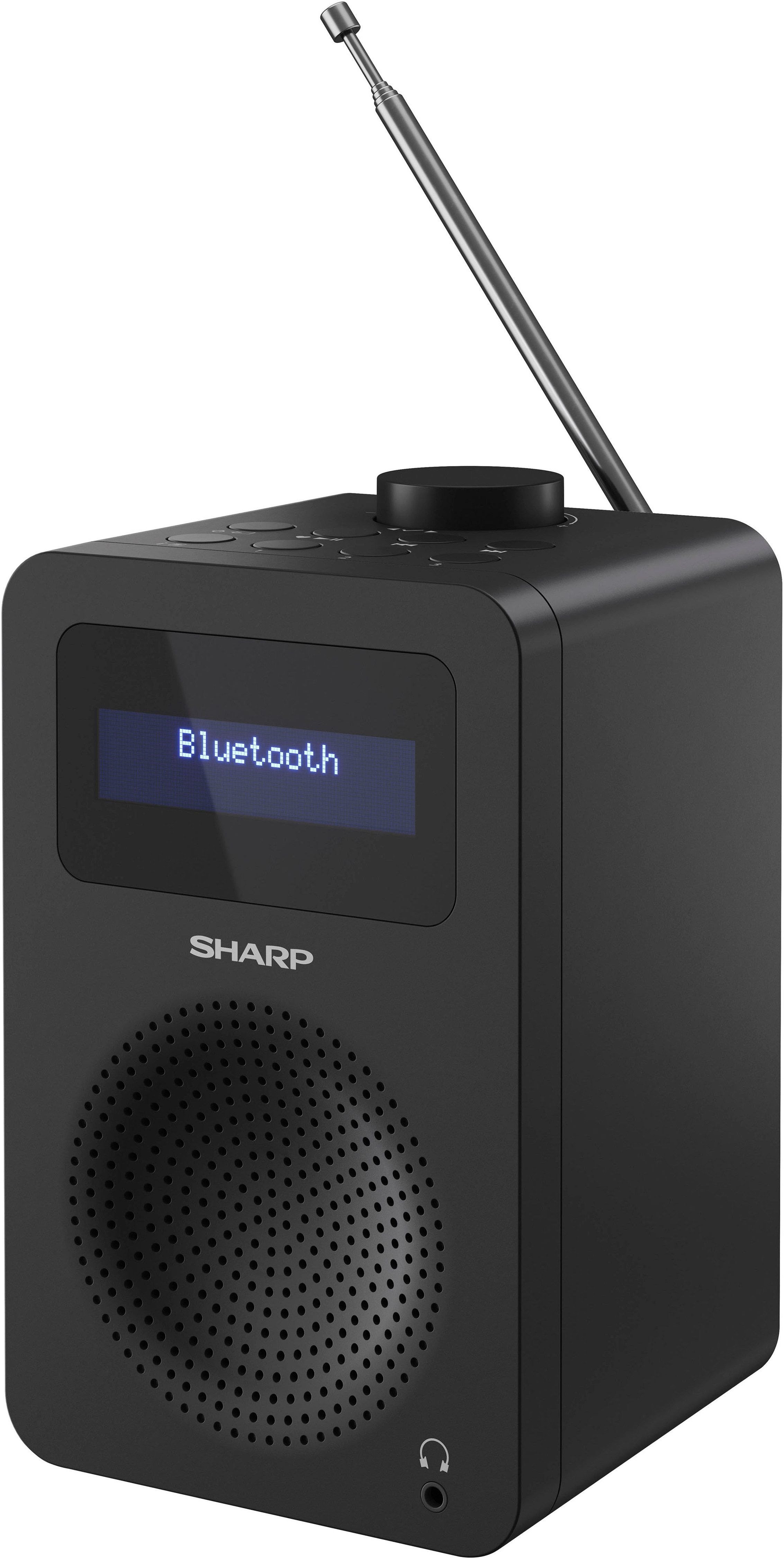 Sharp Digitalradio Tokyo Radio (Digitalradio (DAB), FM-Tuner mit RDS, 5 W)