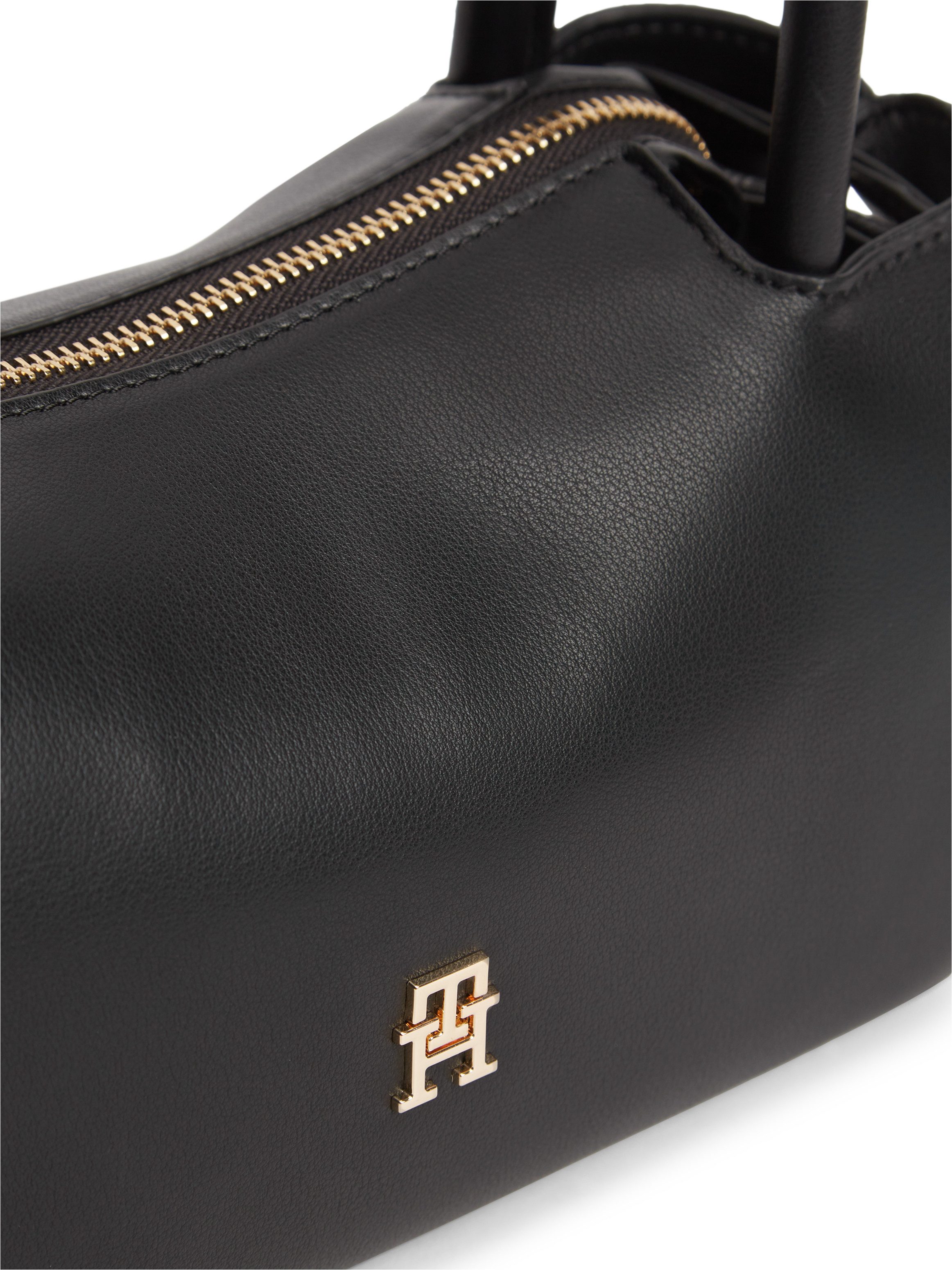Tommy Hilfiger Henkeltasche TH LOGOTAPE SHOULDER BAG, Damen Handtasche mit doppeltem Tragegriff – Bild 4 von 5