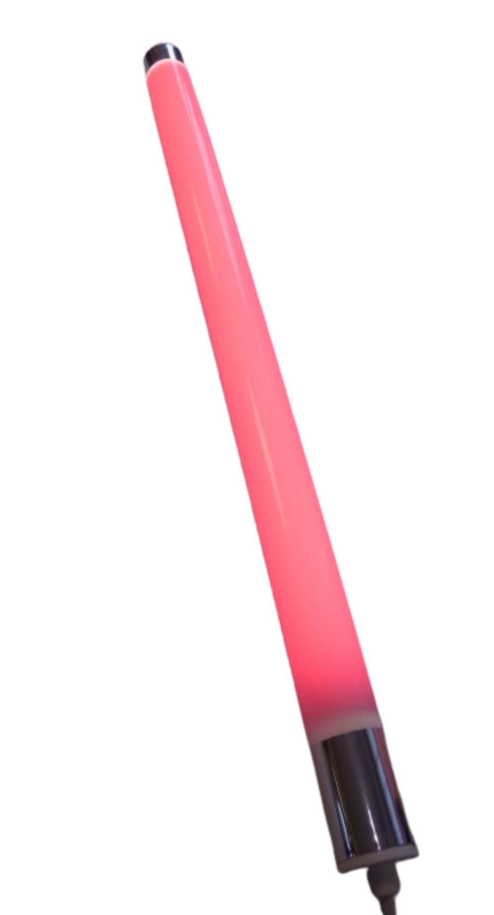 XENON LED Außen-Wandleuchte 1621 LED Gabionen Röhr m. Kunststoff-Röhre 123cm Pink, LED Röhre T8, Xenon
