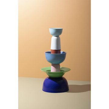 Lyngby Porcelæn Schüssel Porcelain Schale Rhombe Color Türkis (11cm)