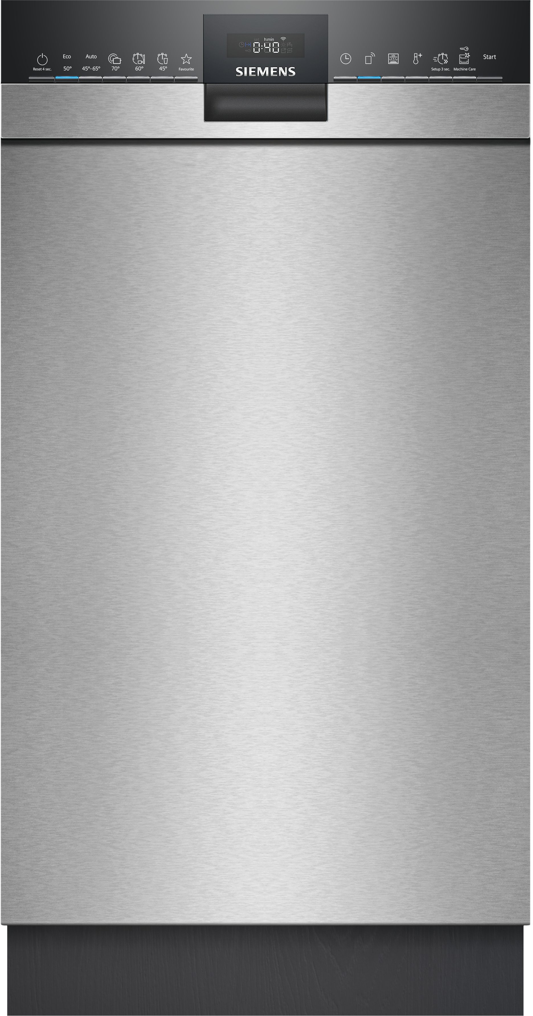 SIEMENS Unterbaugeschirrspüler iQ300 SR43ES25ME, 10 Maßgedecke