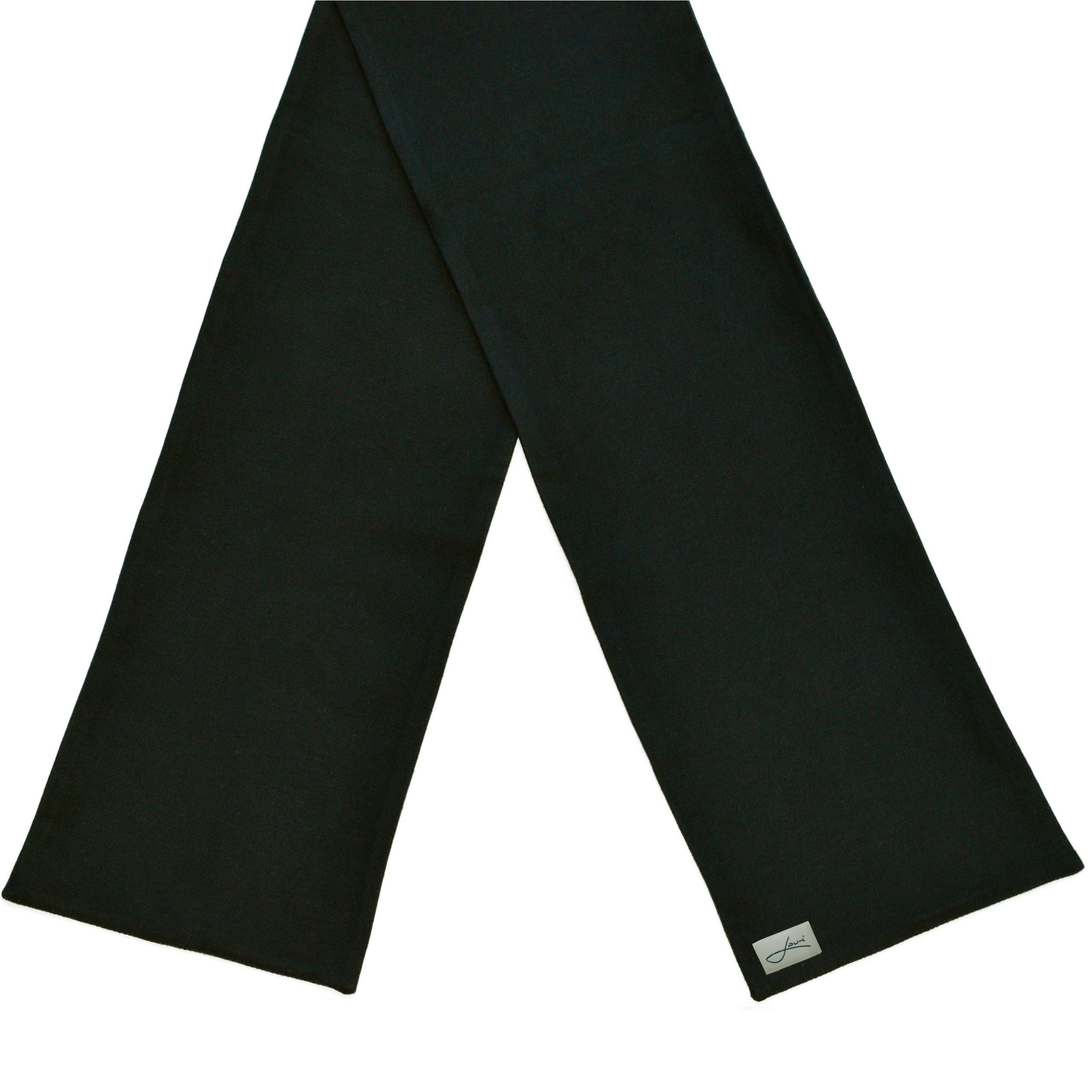 Schal Germany, Bio-Baumwolle Halstuch unisex schwarz hergestellt Deutschland in Made Lou-i in