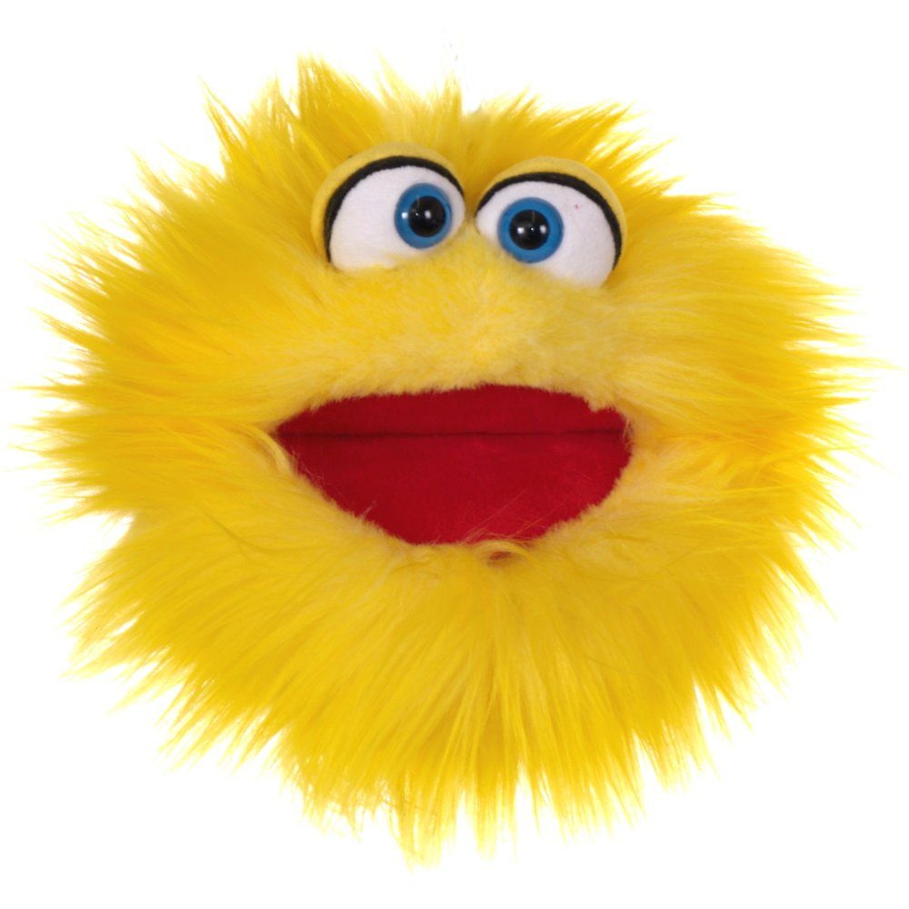Handpuppe Living Puppets Handpuppe Quasselkasper gelb W805