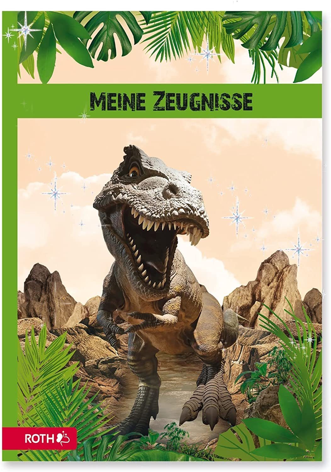 Roth Ideen Organisationsmappe ROTH Zeugnismappe "Tyrannosaurus", mit Design und Effekt