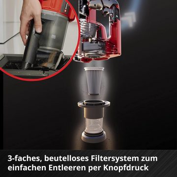 Einhell Akku-Stielstaubsauger Einhell Akku-Stielstaubsauger TE-SV 18 Li-18V+ Akku 2.5 Ah + Ladegerät