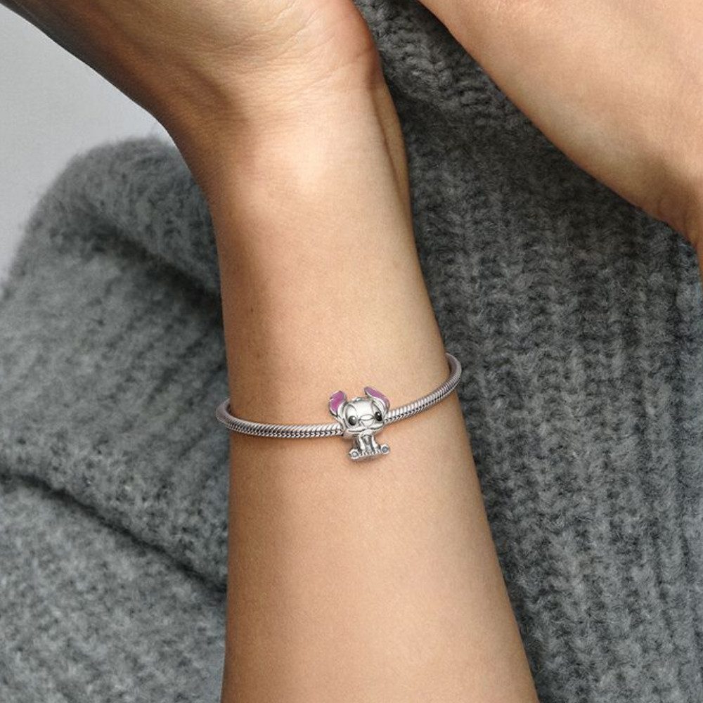 Pandora Charm-Einhänger 798844C01, Stitch, Lilo und Stitch, Disney, Emaille