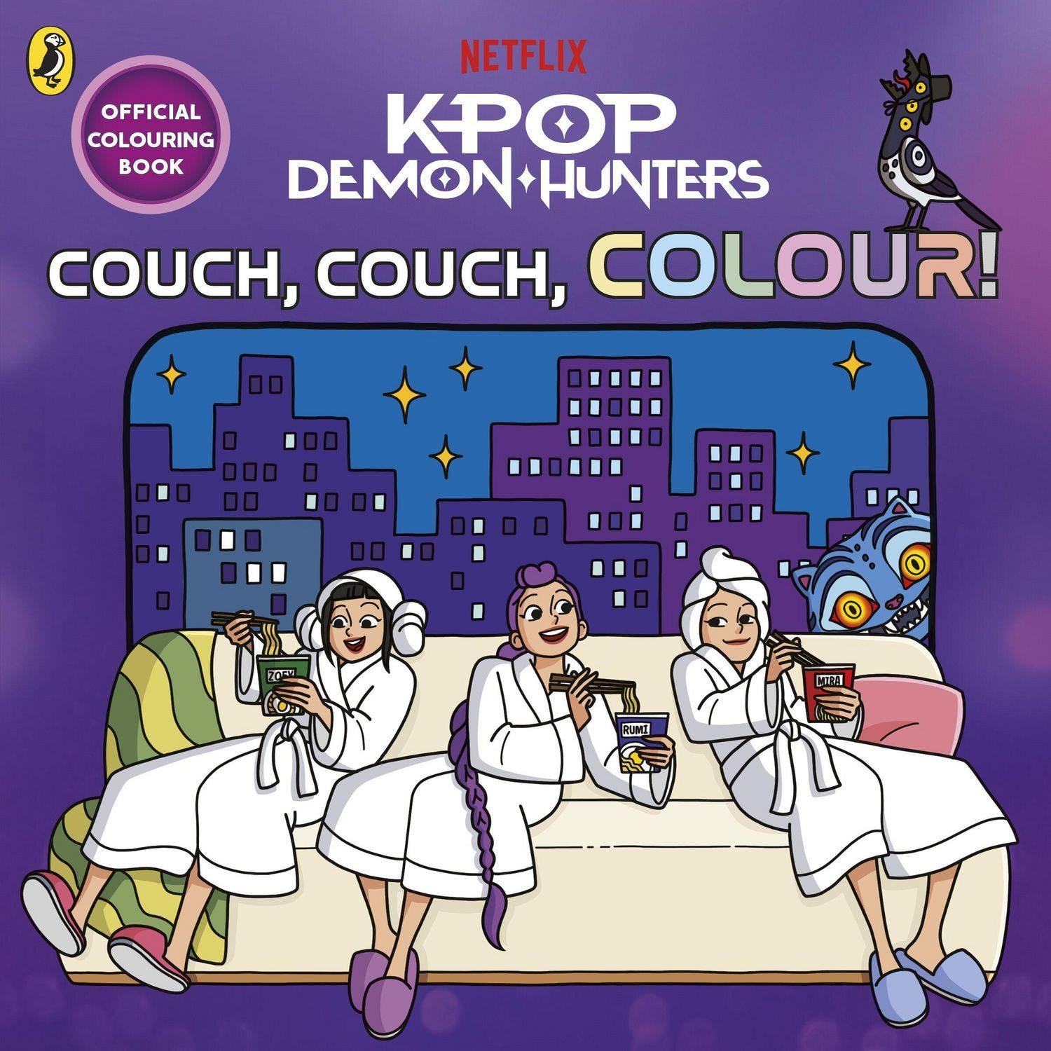 KPop Demon Hunters: Couch, Couch, Colour!: Official Colouring Book / KPop Demon Hunters