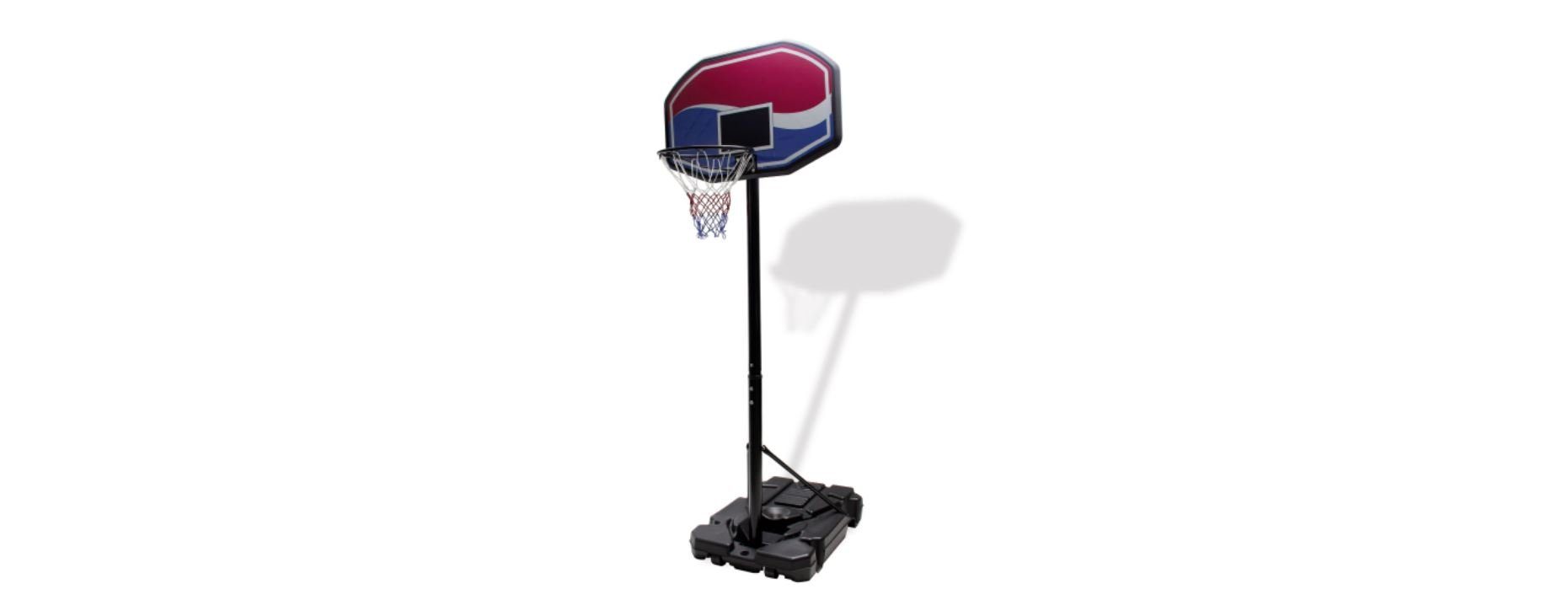 DEMA Basketballkorb Basketballkorb Korbhöhe stufenlos einstellbar von: 227-305 cm XXL (1-St)
