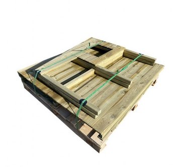bv-vertrieb Hühnerstall Hühnerstall aus Holz imprägniert 120x116x104 (4411)