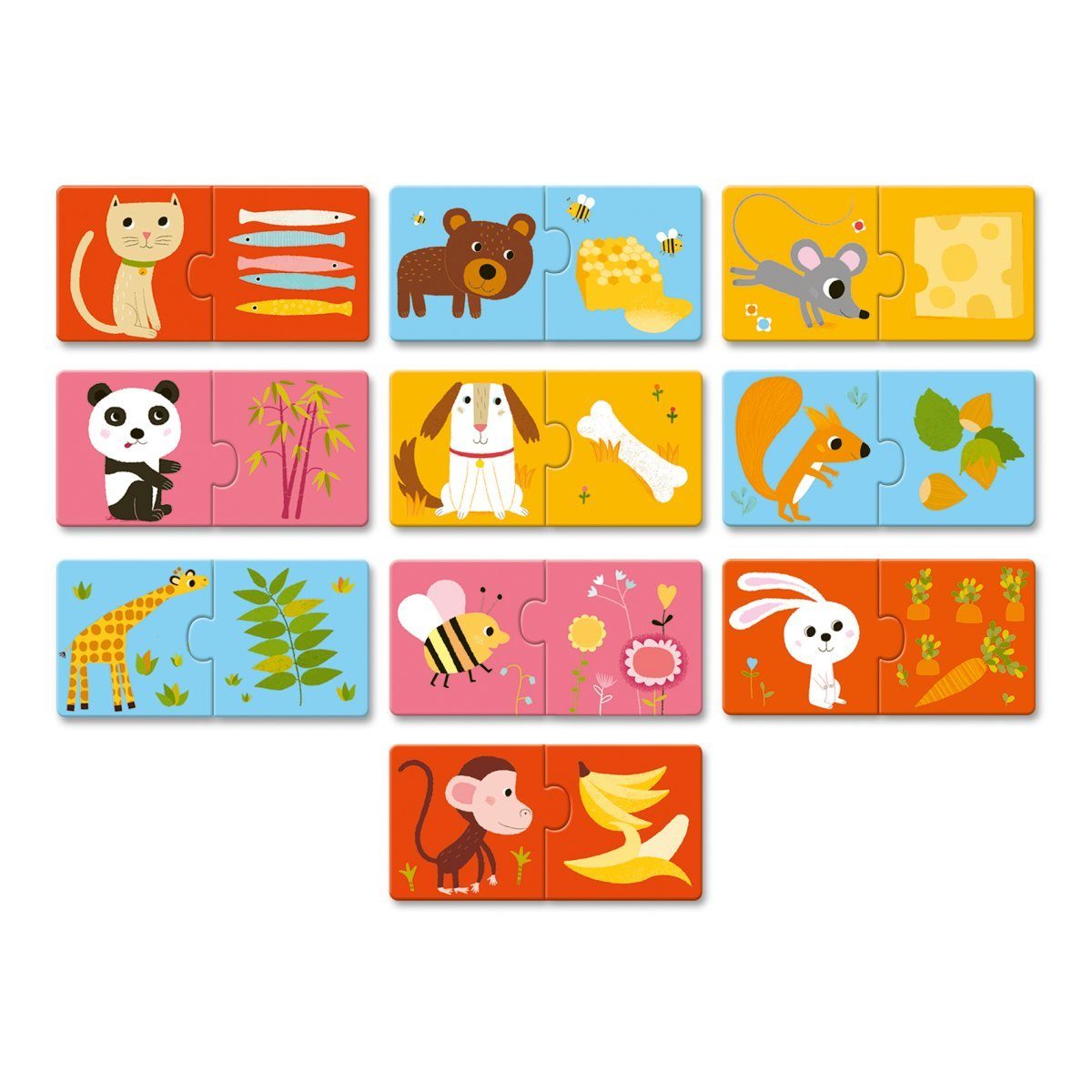 DJECO Puzzle Lernspiel Puzzle Duo Assoziationsspiel günstig online kaufen
