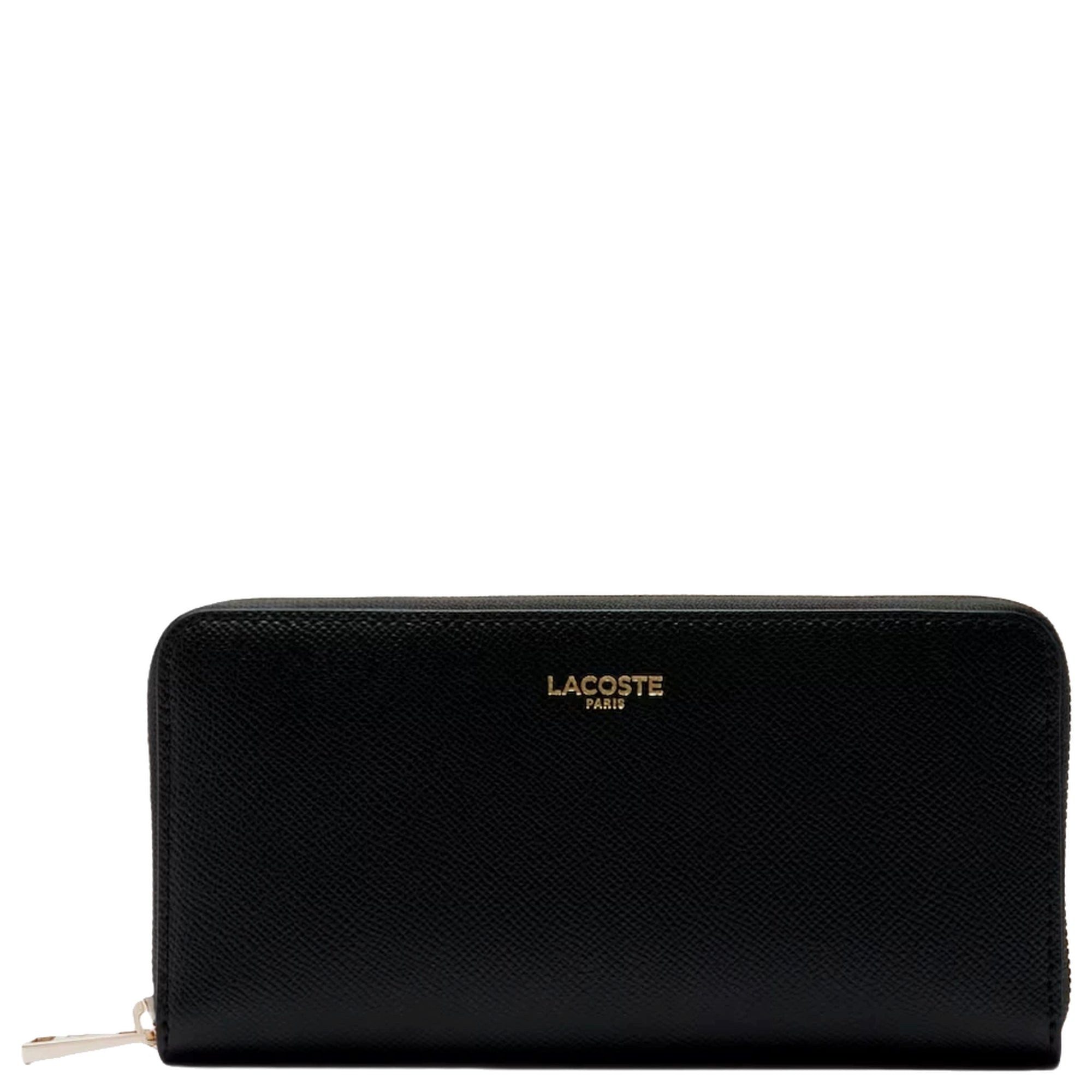Lacoste Geldbörse Champs Elysées L - Geldbörse 8cc 20 cm (noir)