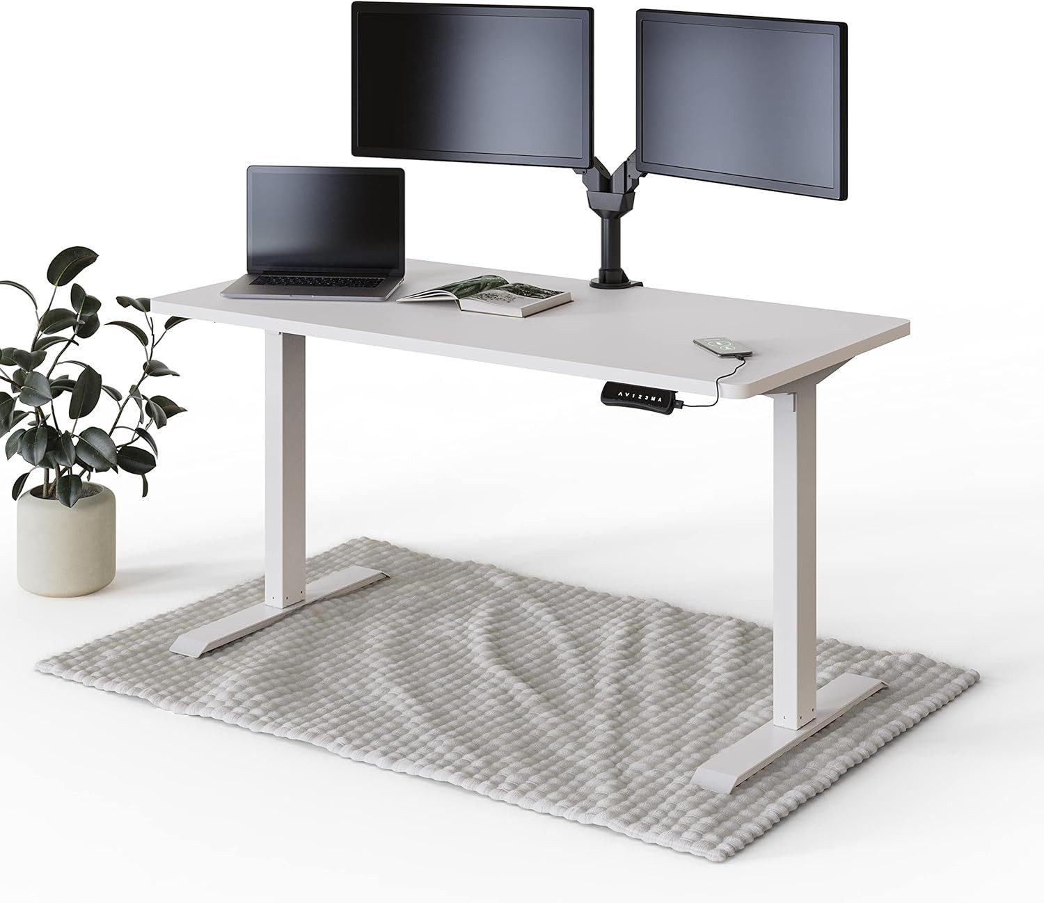 DESKSPACE Schreibtisch Elektrisch höhenverstellbarer Schreibtisch – günstig online kaufen