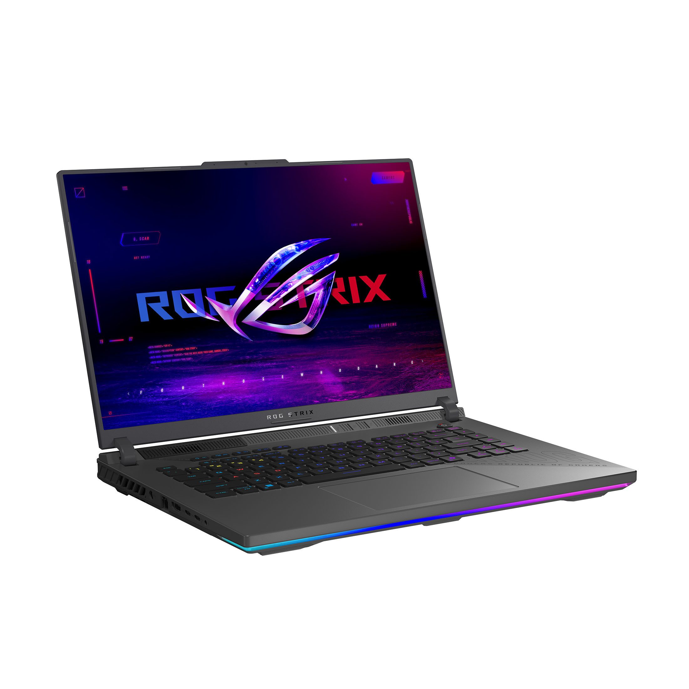 Asus ROG Strix G16 - 16" WUXGA - AMD Ryzen 9 9955HX - GeForce RTX 5060 Gaming-Notebook (40,64 cm/16 Zoll, AMD Ryzen™ 9 9955HX, GeForce RTX™ 5060, 16 GB, 500 GB SSD)