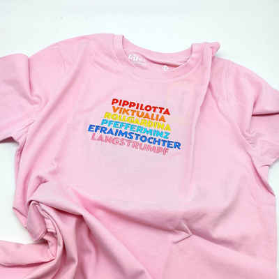 Bavarian Caps T-Shirt »Kids T-Shirt "Pippilotta" pink Pippi«