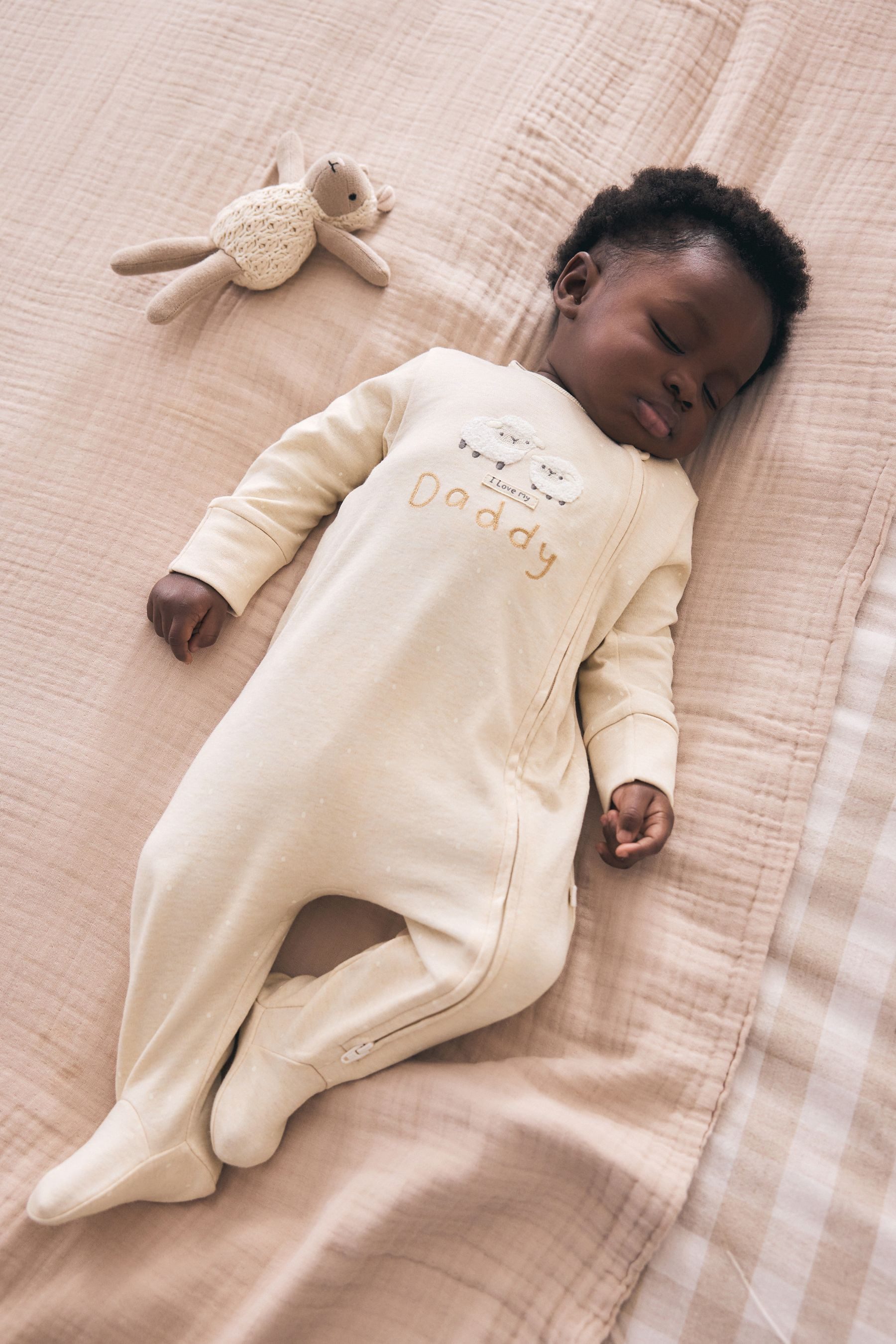 Next Schlafoverall Baby Schlafanzug mit Zwei-Wege-Reißverschluss (1-tlg)