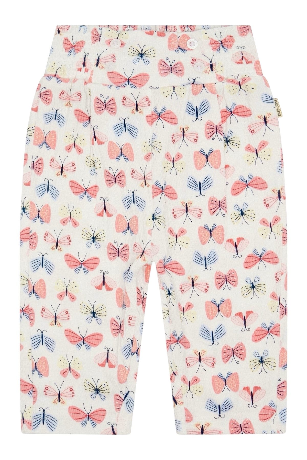 Hust & Claire Dehnbund-Hose Tilde (1-tlg) Baby und Kinderhose “Tilde” – Sommerhose mit Schmetterlings-Print