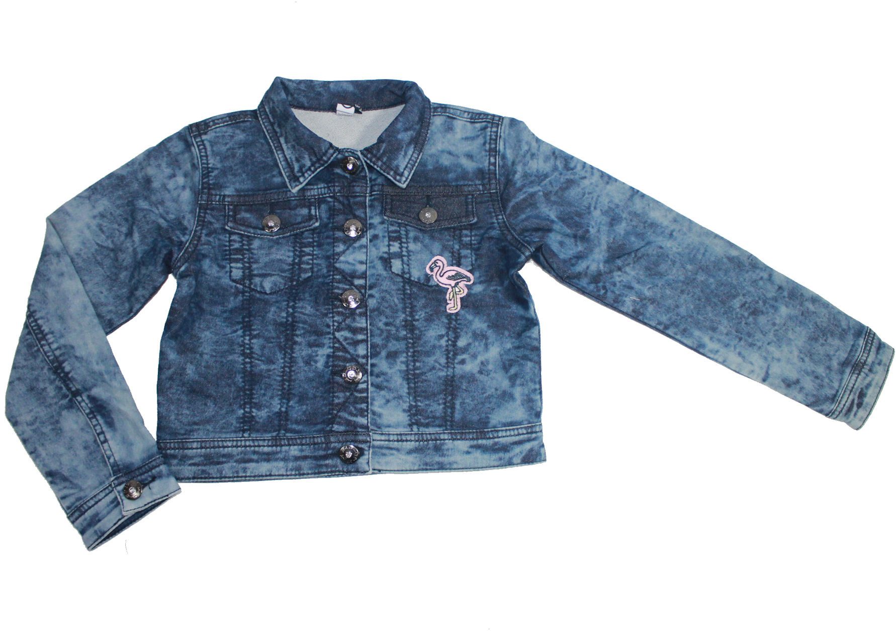 3 Pommes Sweatjacke Jacke Blouson 3 Pommes Mädchen Jeansjacke bleu grise (kein Set)